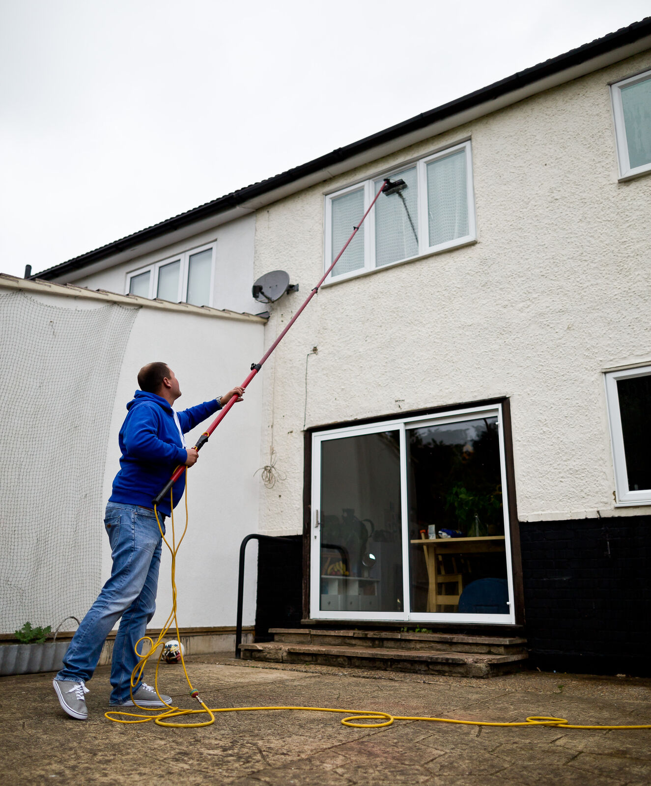 EBD Window Cleaning at work